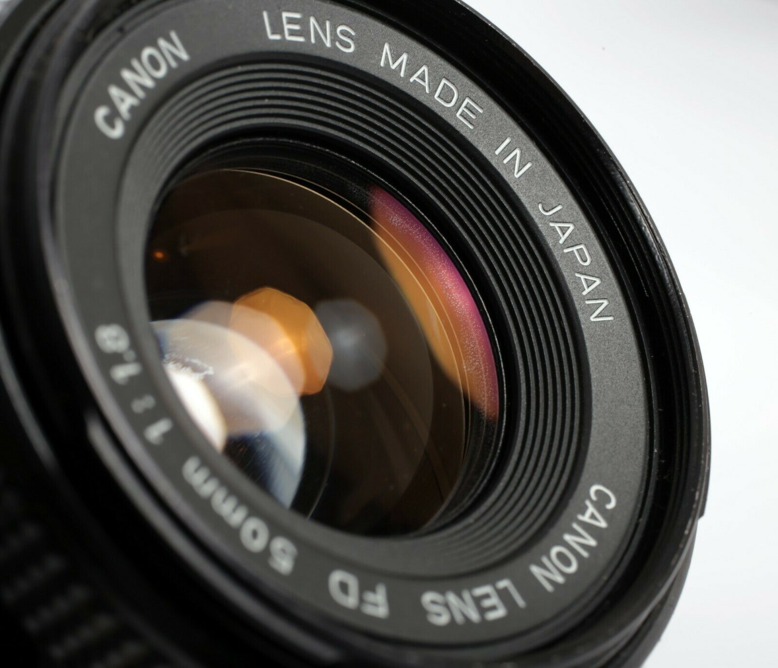 CANON AE-1 Program 35mm SLR Film Camera with FDn 50mm F1.8 Lens 